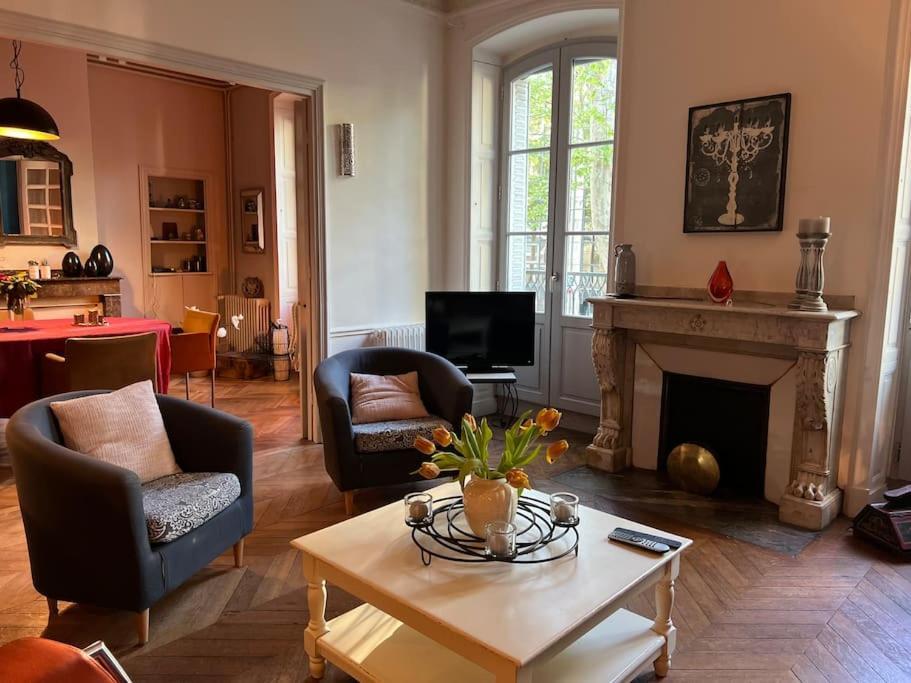 Coeur De Ville, Garage Prive Et Gratuit Avec Terrasse ! Cahors Eksteriør billede
