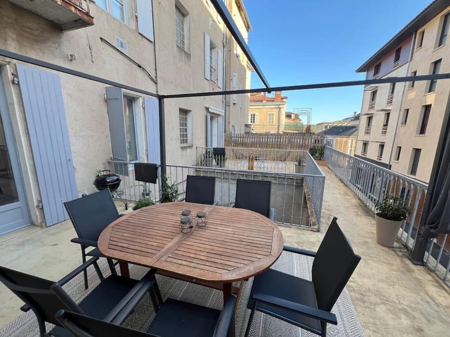 Coeur De Ville, Garage Prive Et Gratuit Avec Terrasse ! Cahors Eksteriør billede
